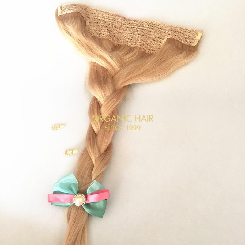 Human hair extensions sale halo hair weave